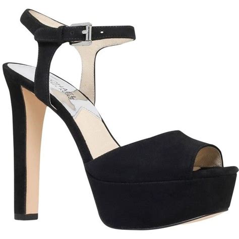 michael kors trish suede platform sandal